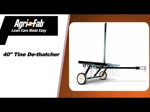 Agri-Fab Pull Behind 40″ Tine Lawn Dethatcher - Image 5