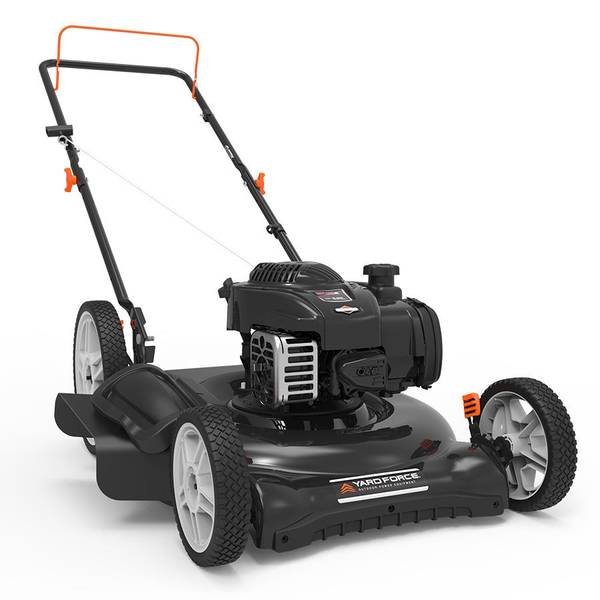 Yard Force 21″ 125cc E450 Series Briggs & Stratton 2-in-1 Gas Walk Behind Push Mower