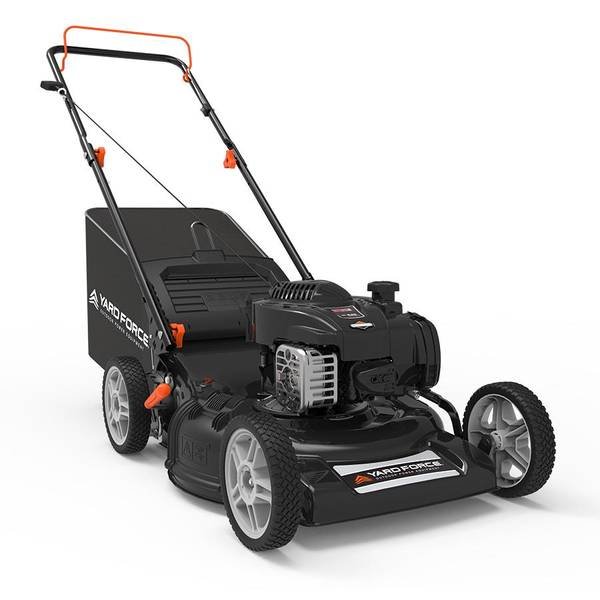 Yard Force 22″ 140cc Briggs and Stratton E500 3-in-1 Gas Walk Behind Mower