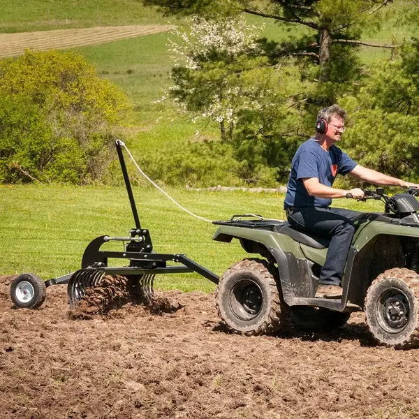 DR Power 48 inch ATV Landscape Rake - Image 4