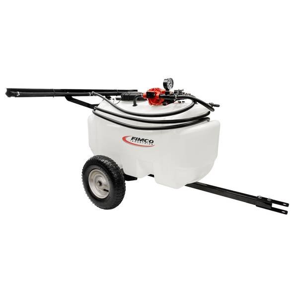Fimco 25G Value Trailer Sprayer with 2.4 GPM Pump & 2N Rigid Boom