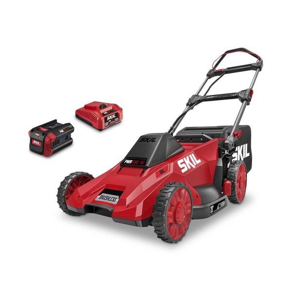 Skil 40V Brushless 20″ Push Mower Kit