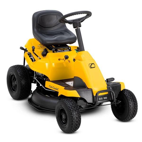 Cub Cadet CC30 30″ Compact Riding Lawn Mower with 10.5HP/ 344cc Briggs & Stratton Engine