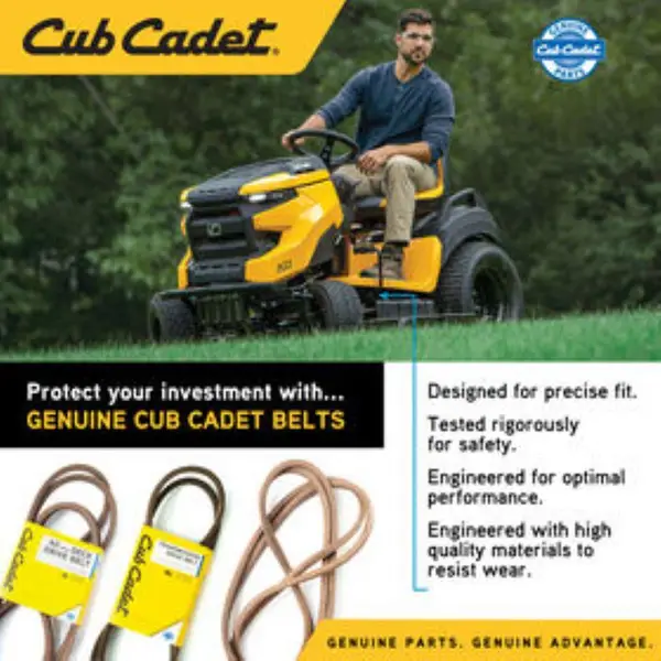 Cub Cadet 46″ Deck Drive Belt - Image 5