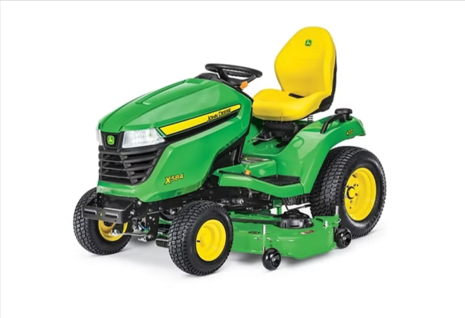 John Deere X584 Lawn Tractor, 48-in. Deck